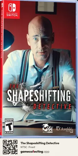 The Shapeshifting Detective Nintendo Switch, NTSC box front
