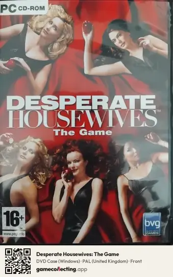 Desperate Housewives: The Game Computer, United Kingdom box front