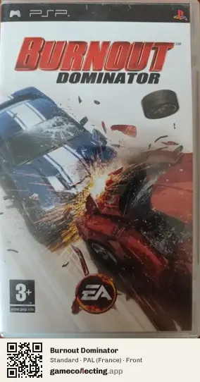 Burnout Dominator PlayStation Portable, France box front