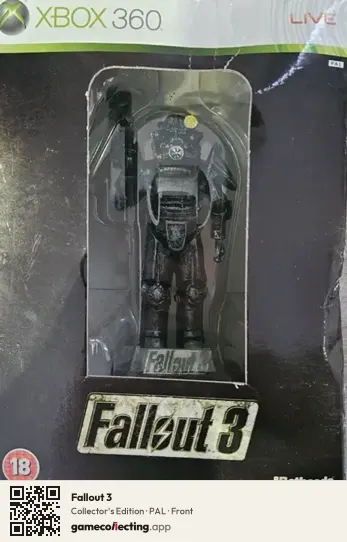 Fallout 3 Xbox 360, PAL box front
