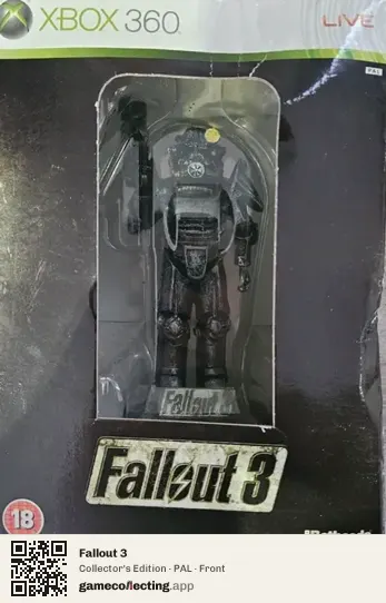 Fallout 3 Xbox 360, PAL box front