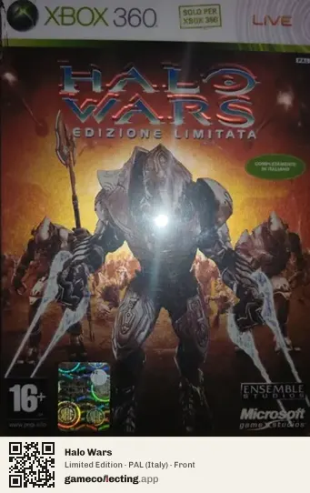 Halo Wars Xbox 360, Italy box front