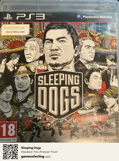 Sleeping Dogs PlayStation 3, France box front