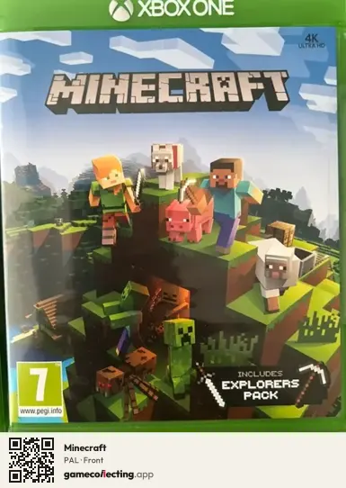Minecraft Xbox One, PAL box front