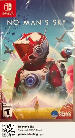 No Man's Sky Nintendo Switch, NTSC box front