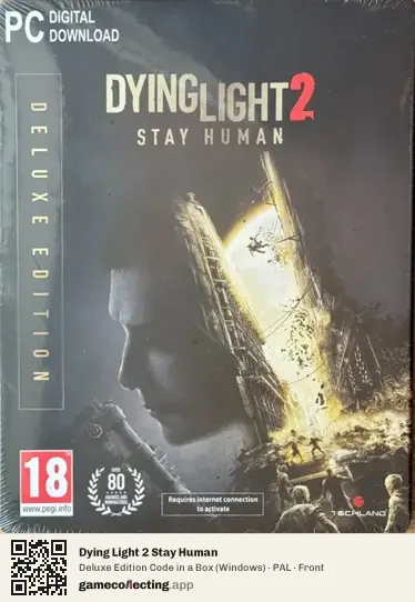 Dying Light 2 Stay Human Computer, PAL box front