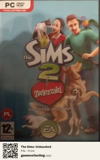 The Sims: Unleashed Computer, PAL box front