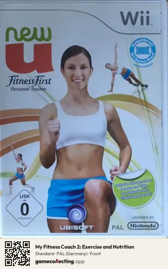 My Fitness Coach 2: Exercise and Nutrition Nintendo Wii, Germany box front