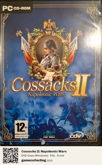 Cossacks II: Napoleonic Wars Computer, PAL box front