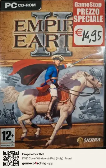 Empire Earth II Computer, Italy box front