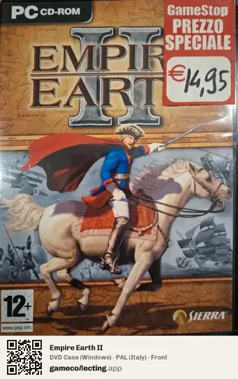 Empire Earth II Computer, Italy box front