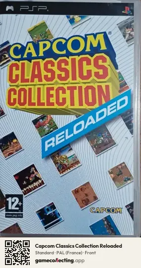 Capcom Classics Collection Reloaded PlayStation Portable, France box front