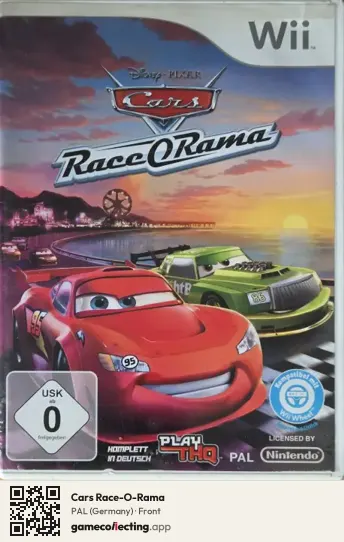 Cars Race-O-Rama Nintendo Wii, Germany box front
