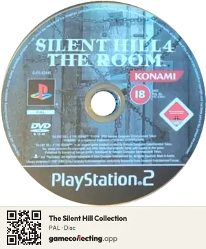 The Silent Hill Collection PlayStation 2, PAL disc