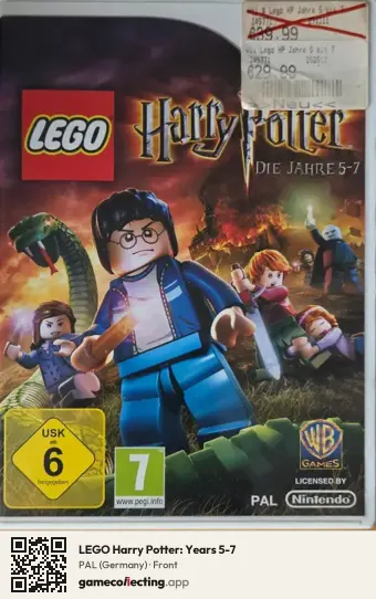 LEGO Harry Potter: Years 5-7 Nintendo Wii, Germany box front