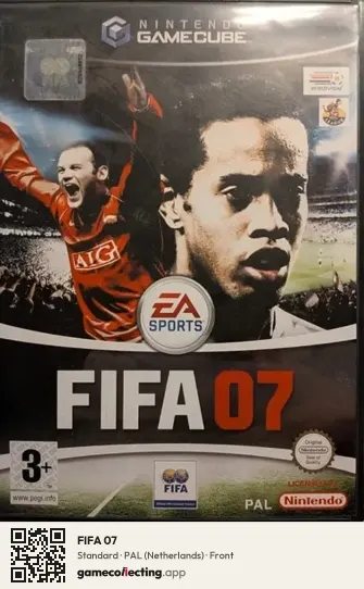 FIFA 07 Nintendo GameCube, Netherlands box front