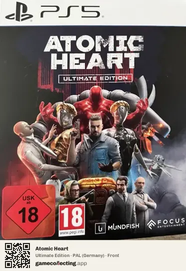 Atomic Heart PlayStation 5, Germany box front