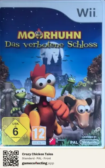 Crazy Chicken Tales Nintendo Wii, PAL box front