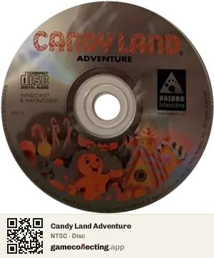 Candy Land Adventure Computer, NTSC disc