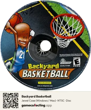 Backyard Basketball Computer, NTSC disc