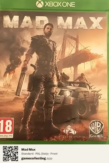 Mad Max Xbox One, Italy box front