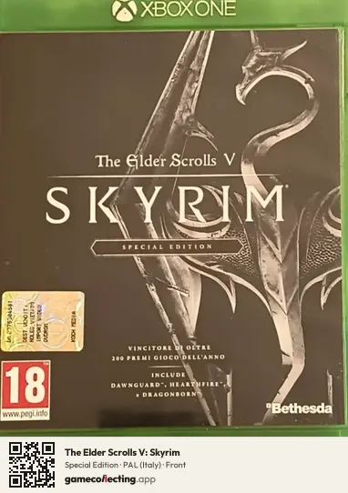 The Elder Scrolls V: Skyrim Xbox One, Italy box front