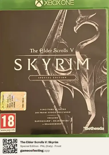 The Elder Scrolls V: Skyrim Xbox One, Italy box front