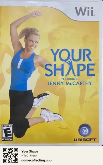 Your Shape Nintendo Wii, NTSC box front