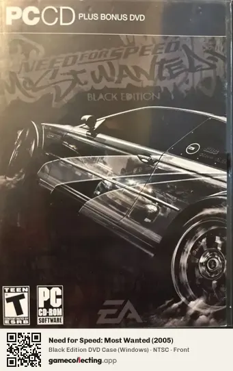 Need for Speed: Most Wanted (2005) Computer, NTSC box front