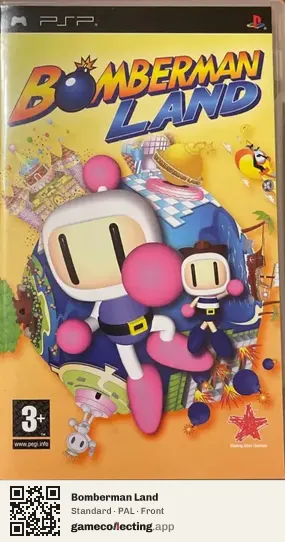 Bomberman Land PlayStation Portable, PAL box front