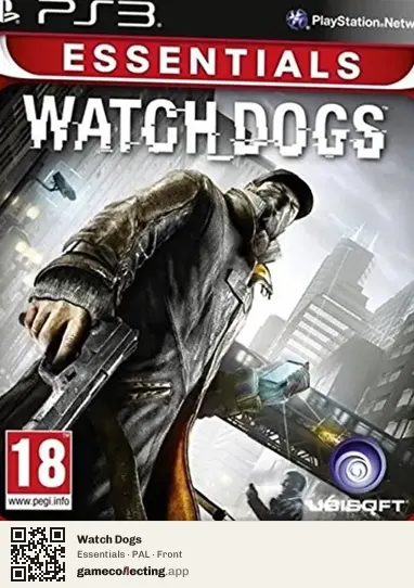 Watch Dogs PlayStation 3, PAL box front