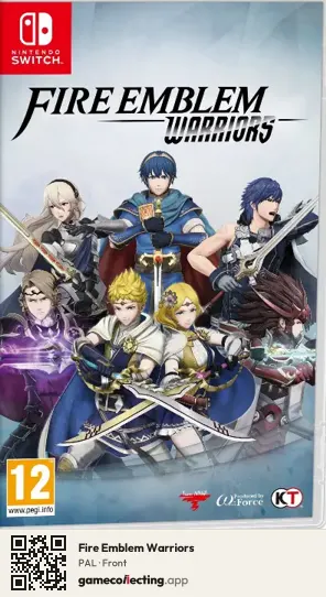 Fire Emblem Warriors Nintendo Switch, PAL box front