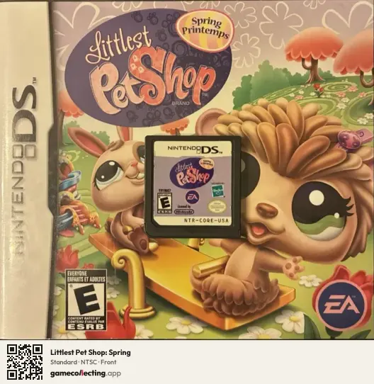 Littlest Pet Shop: Spring Nintendo DS, NTSC box front