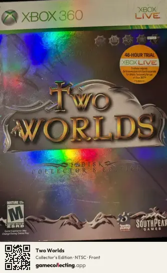 Two Worlds Xbox 360, NTSC box front