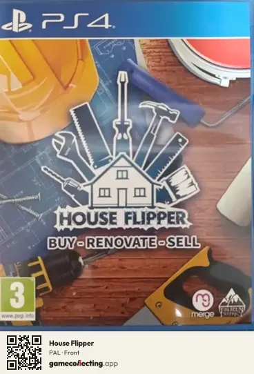 House Flipper PlayStation 4, PAL box front
