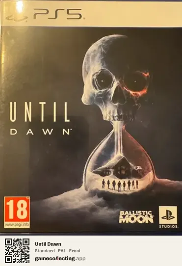 Until Dawn PlayStation 5, PAL box front