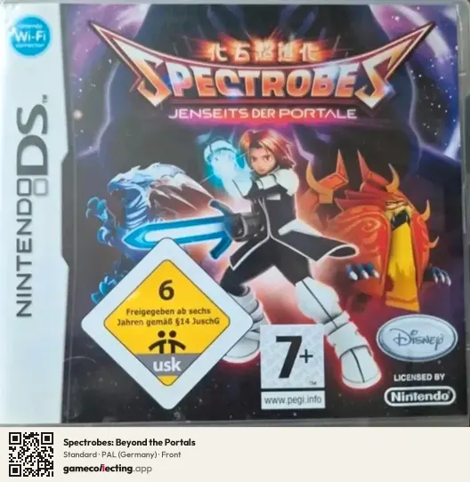 Spectrobes: Beyond the Portals Nintendo DS, Germany box front