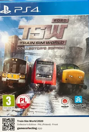 Train Sim World 2020 PlayStation 4, Poland box front