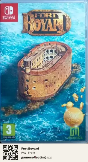 Fort Boyard Nintendo Switch, PAL box front