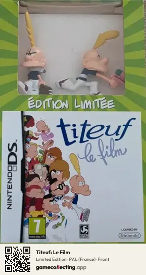 Titeuf: Le Film Nintendo DS, France box front