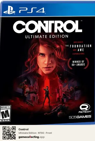Control PlayStation 4, NTSC box front
