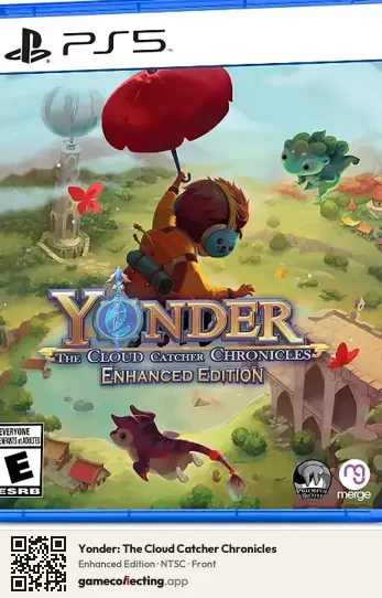 Yonder: The Cloud Catcher Chronicles PlayStation 5, NTSC box front
