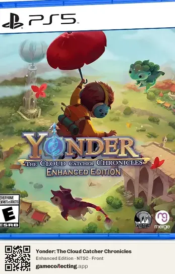 Yonder: The Cloud Catcher Chronicles PlayStation 5, NTSC box front