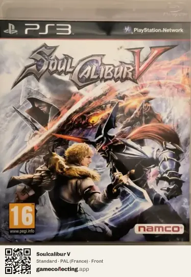 Soulcalibur V PlayStation 3, France box front