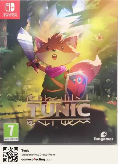 Tunic Nintendo Switch, Italy box front