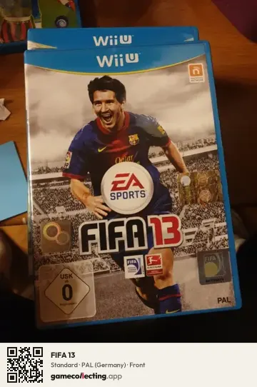 FIFA 13 Nintendo Wii U, Germany box front