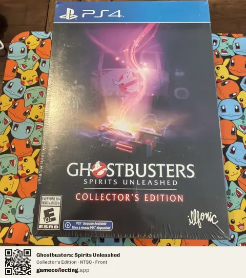 Ghostbusters: Spirits Unleashed PlayStation 4, NTSC box front