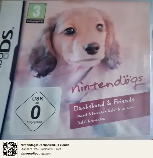 Nintendogs: Dachshund & Friends Nintendo DS, Germany box front