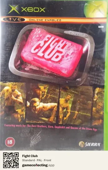 Fight Club Xbox, PAL box front