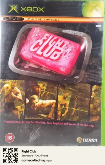 Fight Club Xbox, PAL box front